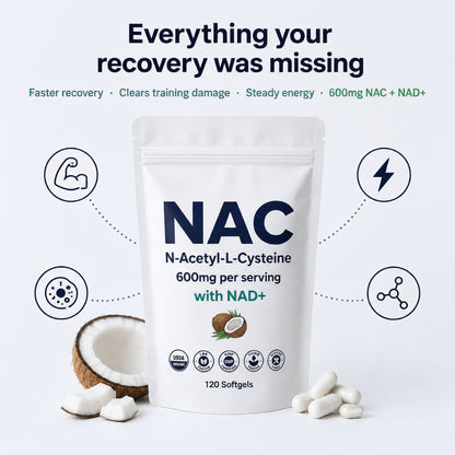 NAC600 + NAD Daily Complex - Athletic Recovery