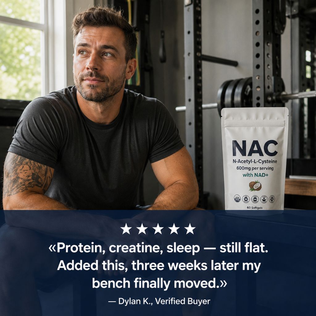 NAC600 + NAD Daily Complex - Athletic Recovery