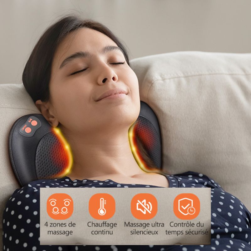 Chauffy™️ - Coussin shiatsu votre évasion anti - douleur - Faramys - 