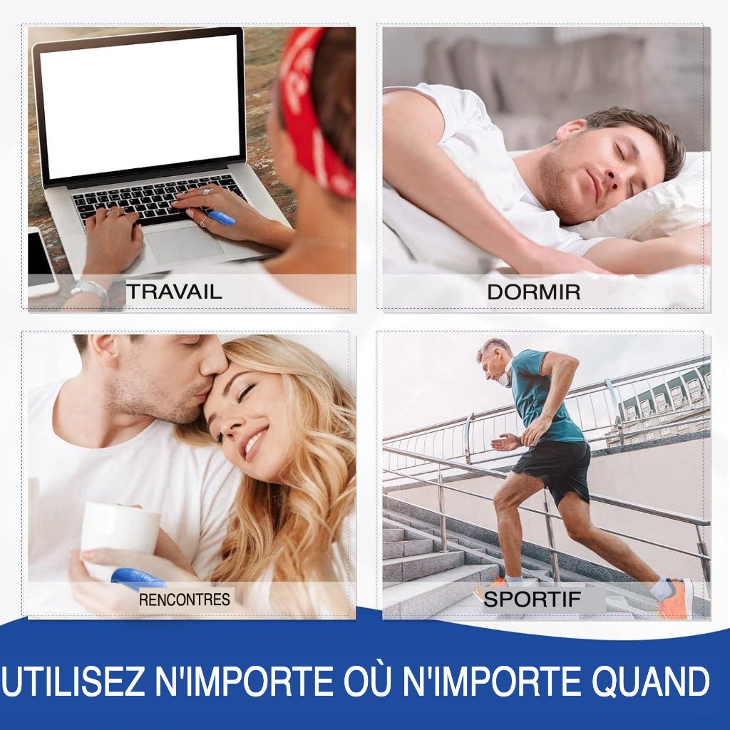 Clipy™️ - Dites STOP aux maux de tête et au stress (3 paires) - Faramys - Massager